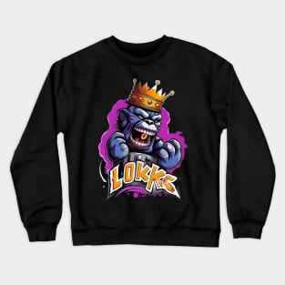 Crazy Cool Monkey Crewneck Sweatshirt